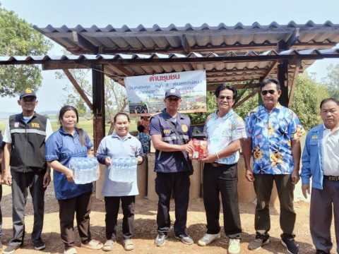 นายกองค์การบริหารตำบลเหล่าพัฒนา ออกตรวจเยี่ยมจุดบริการประชาชน/ด่านชุมชนตำบลเหล่าพัฒนา